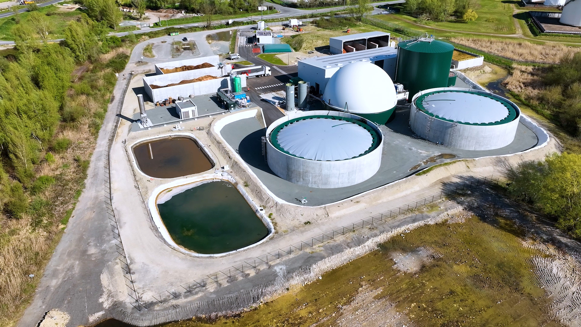 Unité de méthanisation d&rsquo;Ambarès-et-Lagrave